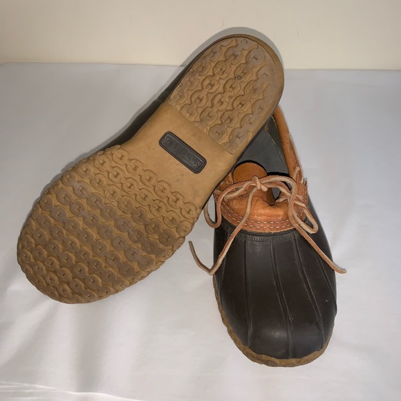 L.L.BEAN Mens Rubber Moc 9 Wide - Picture 4 of 6